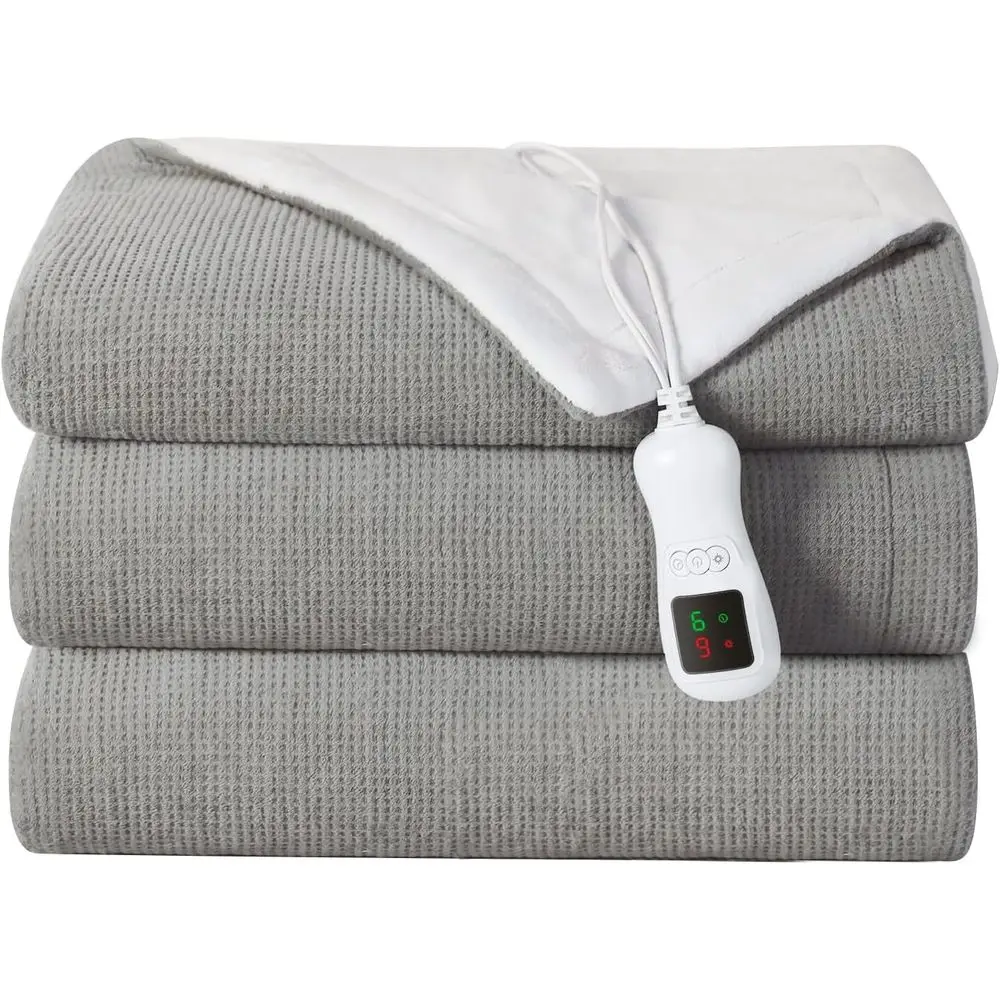 

Heated Blanket ull Size Electric Blanket, Washable Blanket Warmer or Home or Adults, ast Heating Super Cozy Sot abric, 72" x 84"
