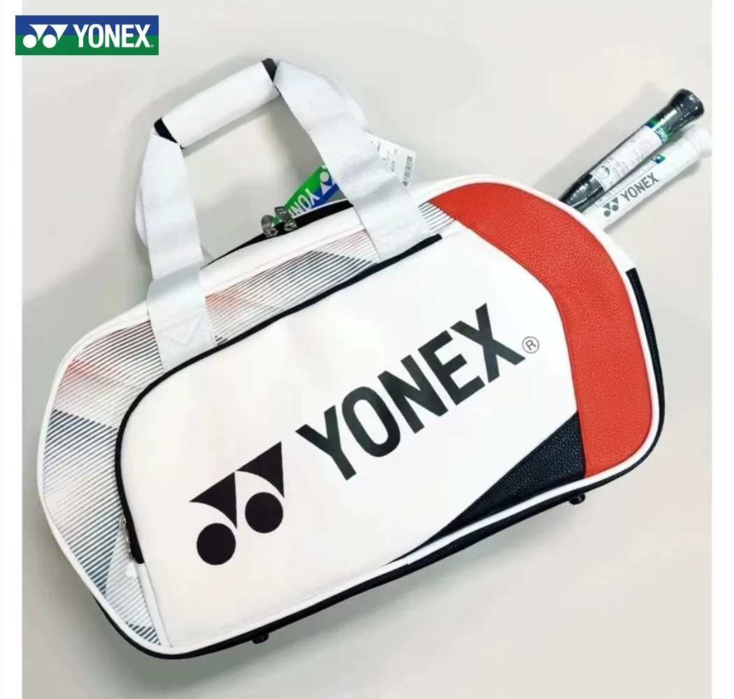 YONEX-Bolsa de esportes durável para raquete de badminton, bolsa de esportes de grande capacidade, pode armazenar 2-3 raquetes de tênis, alta qualidade, nova