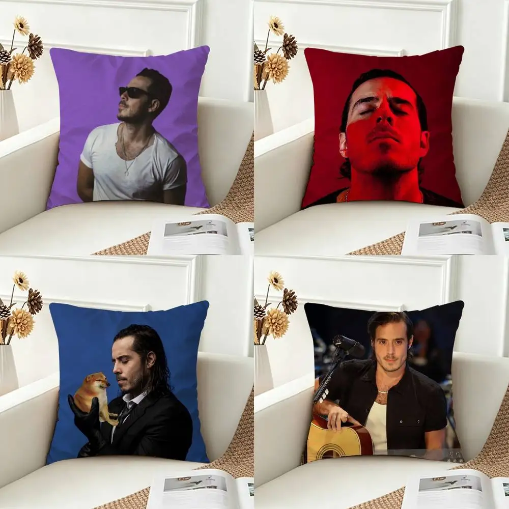 Jose M-Madero Double-sided Printed Square Decorative Cushion Cover for Sofa Living Room Home Decor