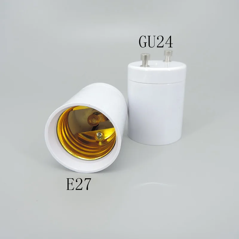 GU24 E27 E26 to GU24 screw Converter Lamp Bulb base Head Led Light Holder Socket Adapter lighting Halogen