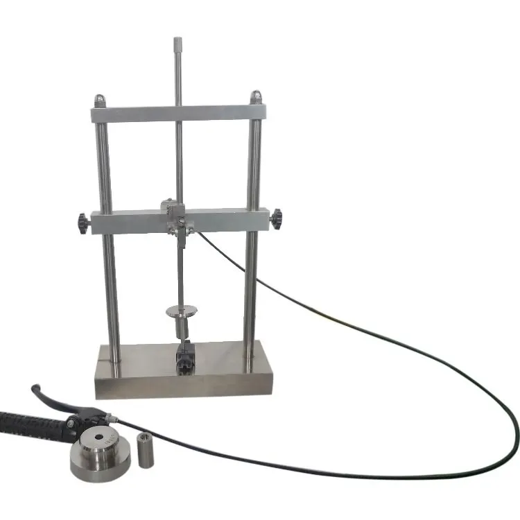 IEC60884 VDE0620 Low Temperature Thermal Shock Test Device Gauge Plastic/Steel/Stainless Steel Material for Measuring Purpose