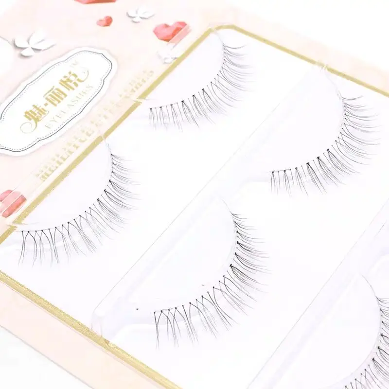 903 Ultra-fine False Eyelashes 0.03 Material Plain Nude Eye Lashes Hand Sharpened Natural Air Eyelashes Extended Makeup Tools