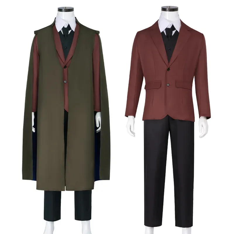 

Movie uirrell Role Playing Magic Costumes Men's Makeup Stage Performance Costumes Halloween Party Carnival Set