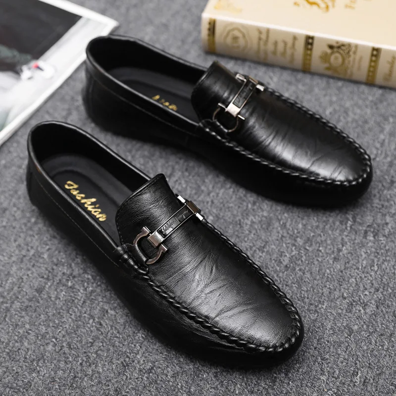 Men Casual Shoes Leather Shoes for Men Sneakers 2023 Luxury Brand High Quality Sports Shoes moccasins Dress Loafers Shoes