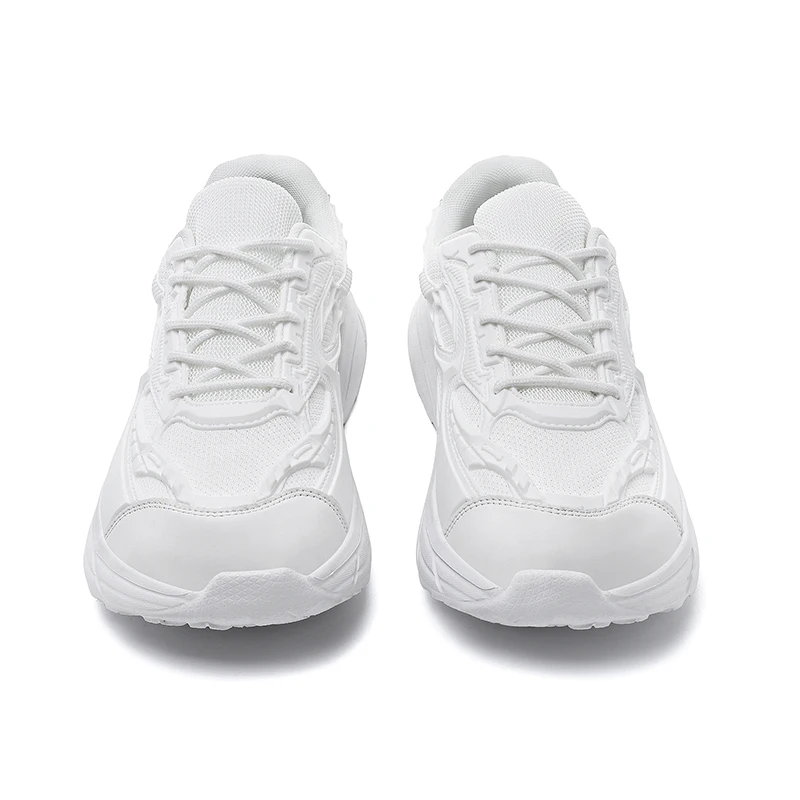 Men Wide Toe Chunky Platform Dad Sneakers KPU Mesh Breathable Thick Cushion Sole Fashion Casual Walking Trainers EU39-EU46