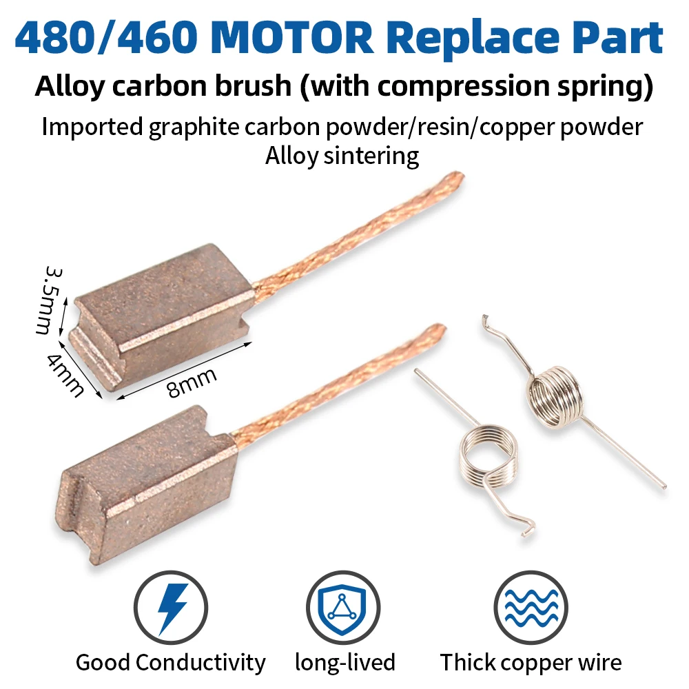 Motor Carbon Brush Brush Spring for 480/460 AEG Airsoft Motor