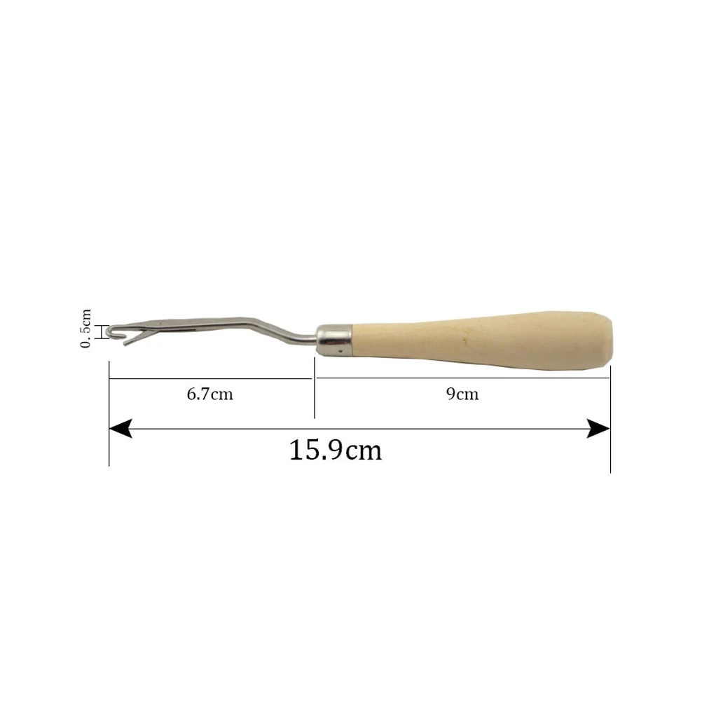 

7pcs Dreadlock Knitting Needle Tool Set Crochet Weaving Tools Dreadbraid Braiding Kit For Women Lightweight Hook For Rugs
