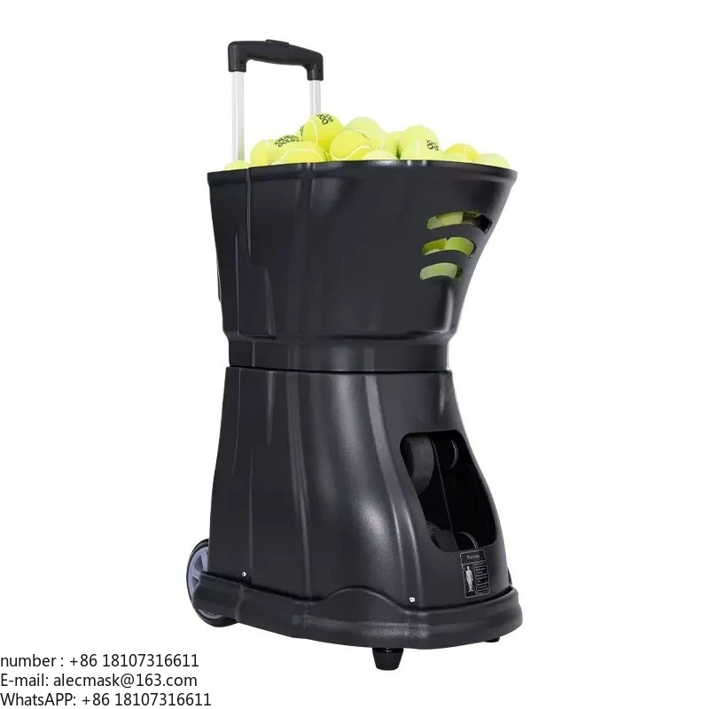 

Tennis automatic serve machine trainer single hit and throw ball machine