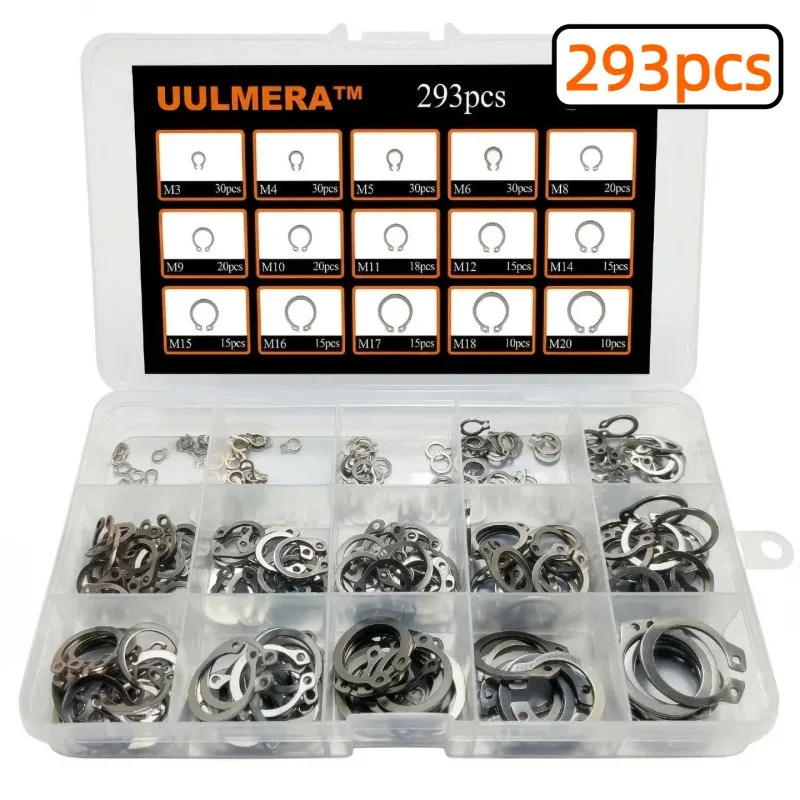 293Pcs M3-M20 304 S…