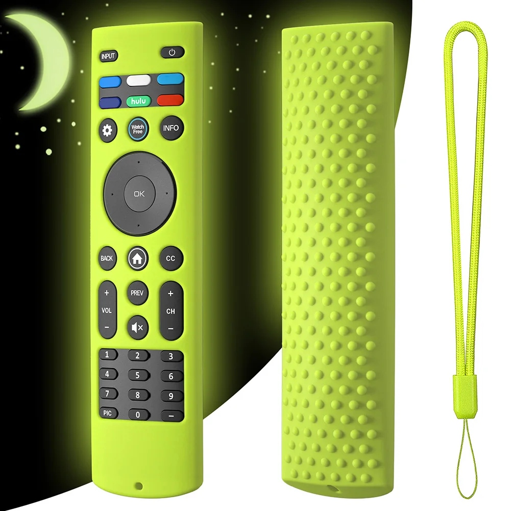 Silicone Remote Protective Case For VIZIO XRT140 Smart TV Remote Control Protective Sleeve Shockproof Luminous Controller Sleeve