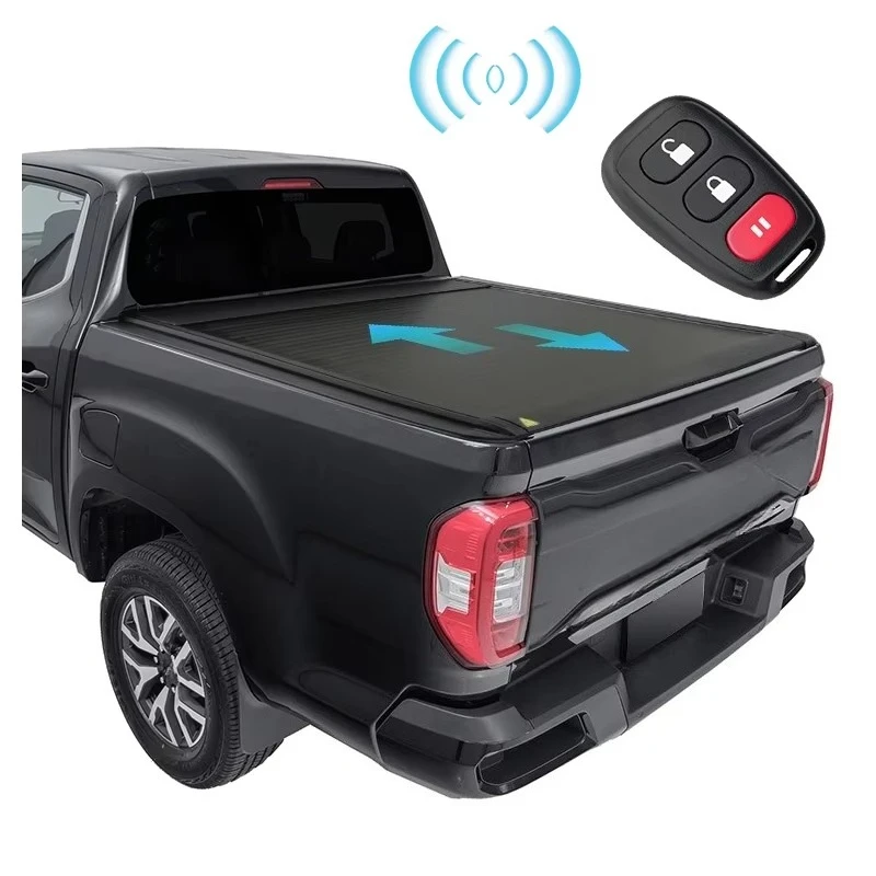 

Customizable Electric Aluminum Alloy Roller Shutter Tonneau Cover Rear Cover Locking Waterproof Function Roll