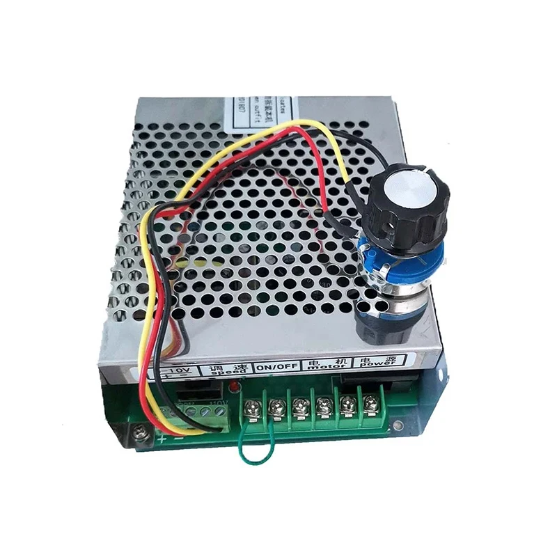 Air cooled 0.8kw DC110V 20000RPM CNC spindleMotor Kit / chuck 800W Spindle Motor + Power Supply speed governor +52MM Clamp view 3