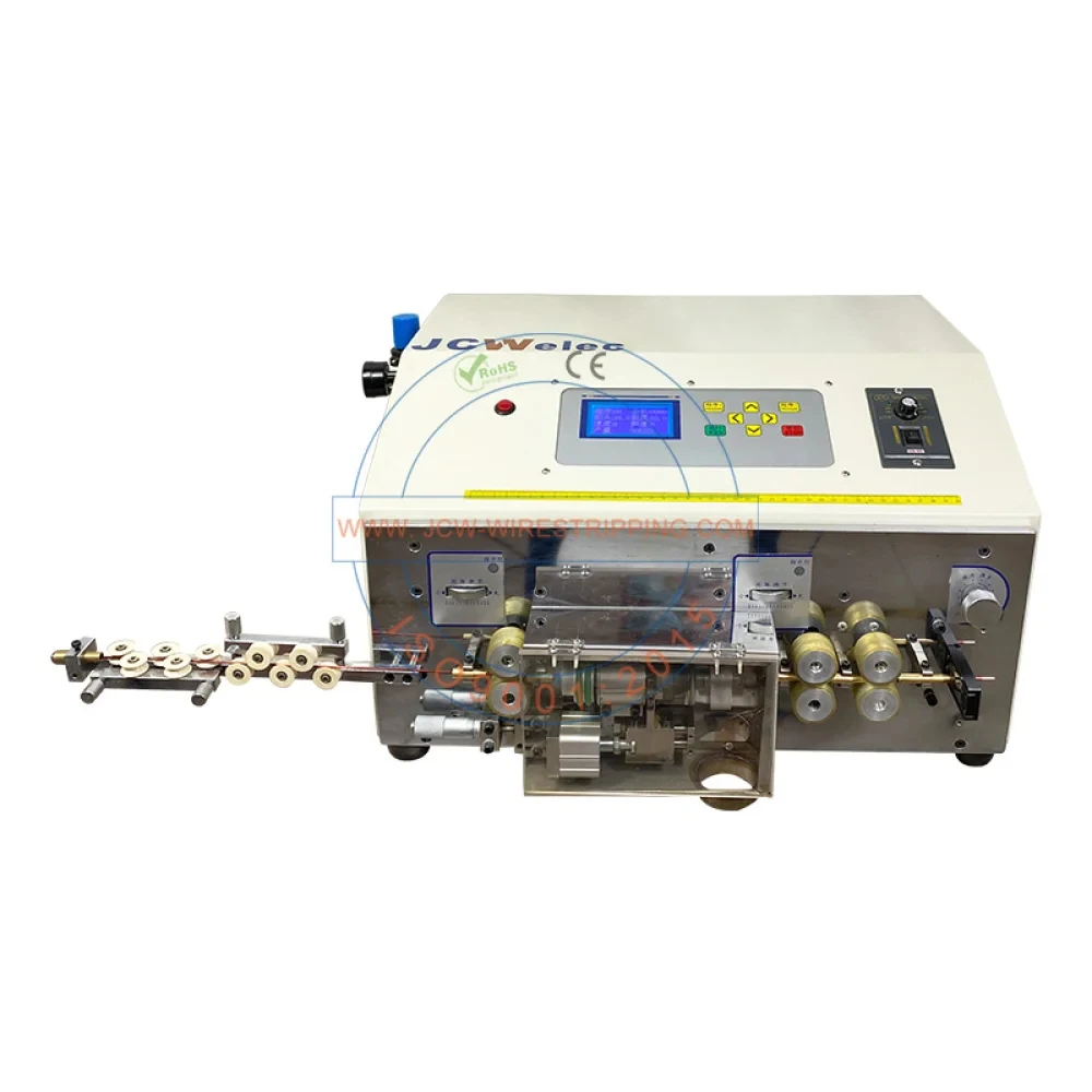 JCW-CS25 Copper Wire Enamel Remover Machine Cable Enameled  Remover Stripping Equipment for Wire Diameter 0.8 - 2.5 mm