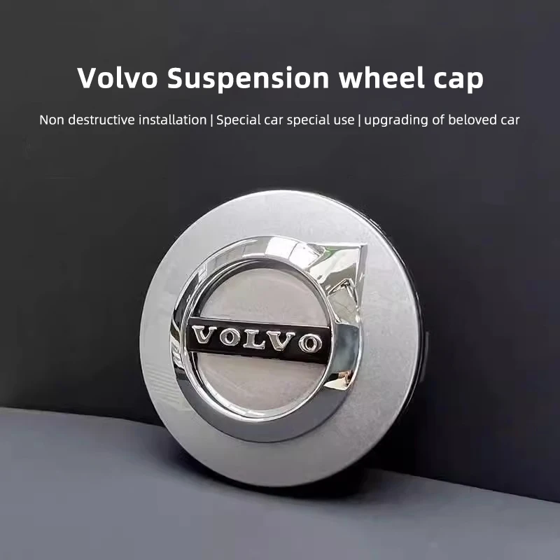 4PCS 64mm Car Vehicle Wheel Hub Center Cap Cover Badge For Volvo XC90 V90 V60 XC60 V40 S80 S60 S90 C40 XC40 V70 XC70 C30 C70 EX9