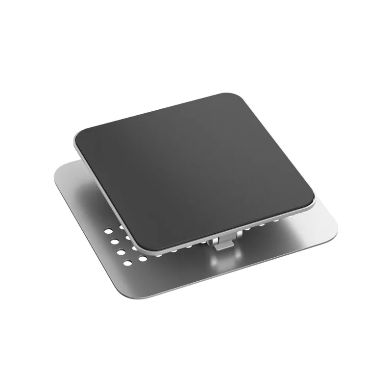 P30 Portable Metal Laptop Stand for Desk Adjustable Height 360 Rotating Base Ergonomic Laptop Riser Collaborative Work