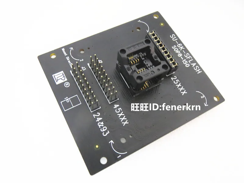 Banco de teste do soquete do teste do assento do teste de ic SU-6K-SFLASHSOP8-150