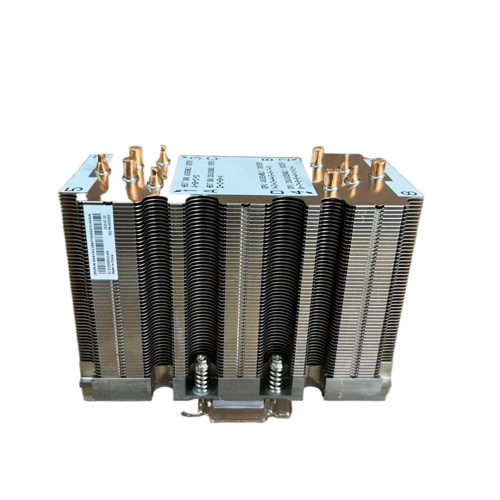 V100 SXM2 Cooler 10 Copper Tubes 11cm Fan Pre Applied Thermal Grease High Efficient Server GPU Heat Dissipation Radiator