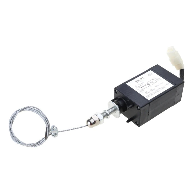 

Diesels Engine Stop Solenoid Stoppage Control 12V/24V Electric Valves Suitable for Energy Saving Motor Management Safety