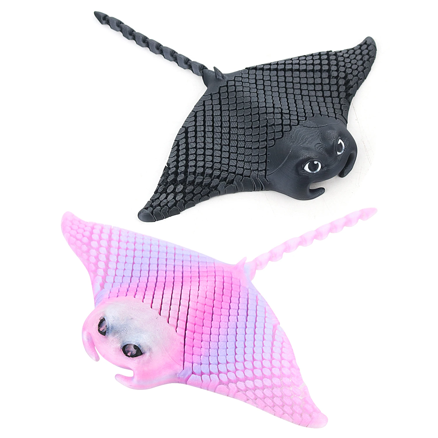 3D printing knife cutting devil fish, simulation printing model ornament small toy