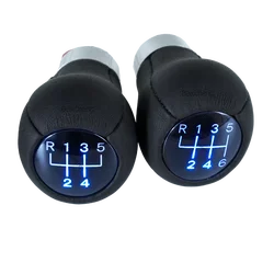 LED Gear Shift Knob For BMW 1 3 5 6 Series E46 E60 E61 E63 E64 E90 E91 E92 E81 E82 E87 E88 Pu Leather