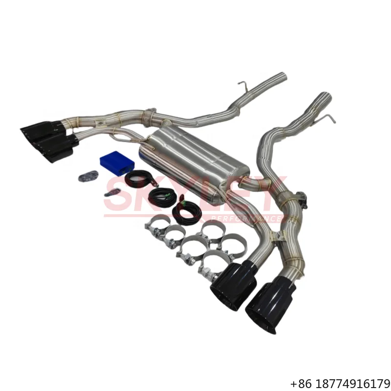 

Выхлопная система с клапаном (Valvetronic) для F97 X3M/F98 X4M S58 3.0T, нержавеющая сталь SS304, с дистанционным управлением