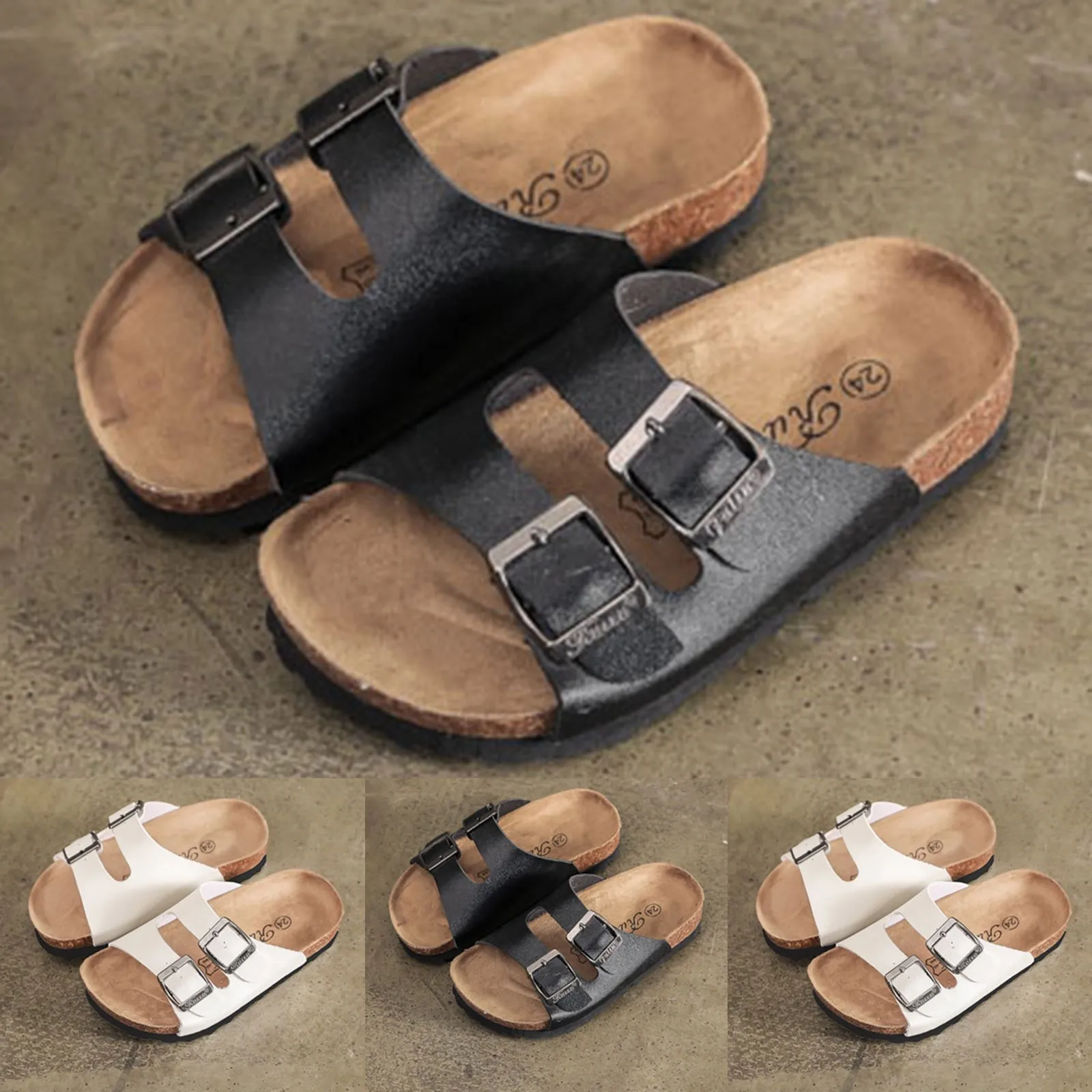 

Детские уличные весенне-летние детские пробковые сандалии для мальчиков и девочек, тапочки, шлепанцы, шлепанцы, широкие сандалии для девочек