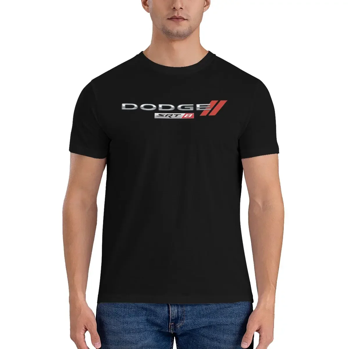 Dodge Srt-8 Dodge Mopar Hemi Ram Challenger dll kaus T-shirt langka harian alami Streetwear