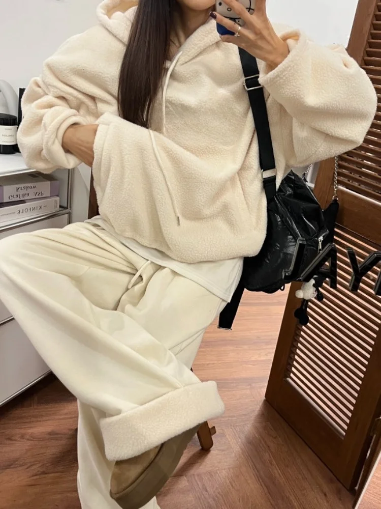 مكافحة الشيخوخة المطرزة رسالة Dstring Plu فضفاض العلوي كشكش Fce البلوز الكورية Sle المرأة ربيع الخريف الشتاء