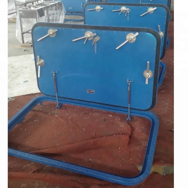 Marine  Cabin Sunk Watertight Hatch Cover For Ship Deck Access Boat Use