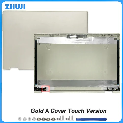 Imagen 2 del producto Para Pavilion X360 14-CD 4-CD005NS nueva cubierta trasera LCD para portátil/marco frontal/reposamanos/cubierta inferior/bisagras L22287-001 L22239-001