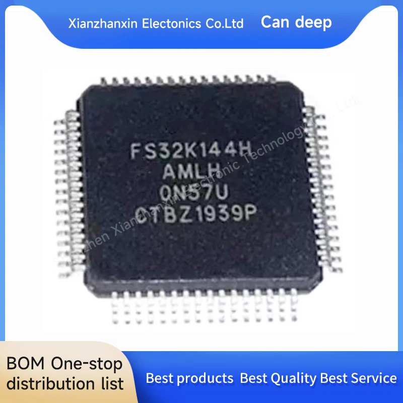 Chips microcontroladores FS32K144HAT0MLHT FS32K144HAMLH FS32K144H LQFP-64