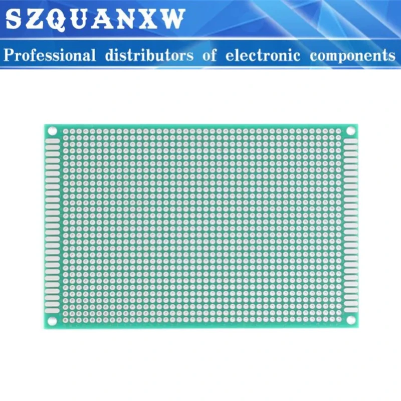 

5pcs Double Side Prototype pcb 8X12cm Breadboard 8*12cm Universal Printed Circuit Board for Arduino 1.6mm 2.54mm Glass Fiber