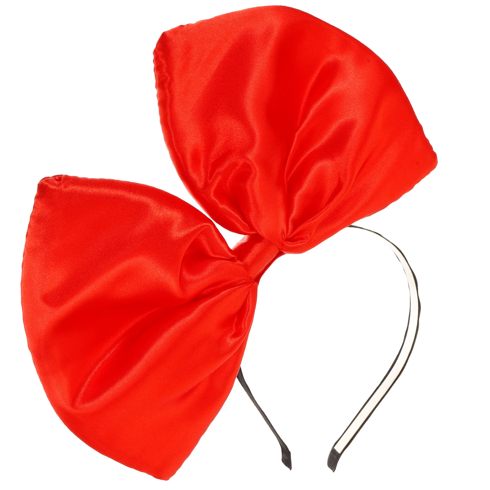 Red Oversized Bowknot Headband Christmas Hair Accessory Bowknot Hairband for Woman Girl Party Hair Bands Boeknot Headdress