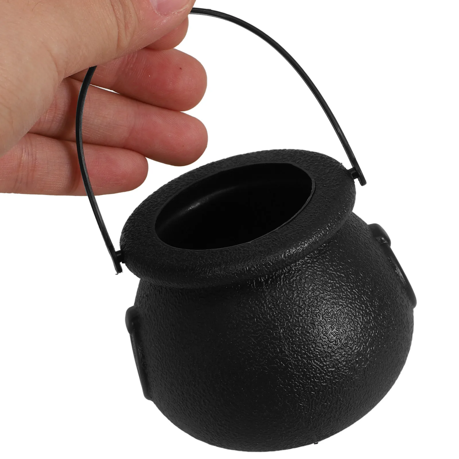 12 قطعة من دلو حلوى اليقطين للهالوين، حاوية تخزين هدايا محمولة لطيفة لحفلات الأطفال، ديكورات خدعة أو علاج #2