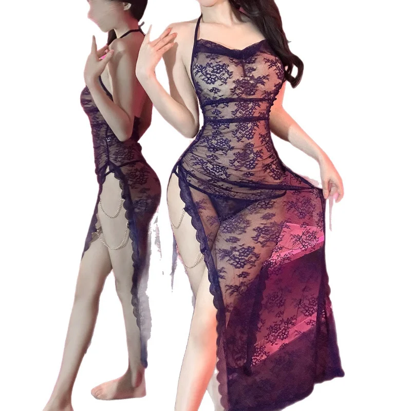 

Cute Underwear strapless uniform pajamas innocent and sweet set for women