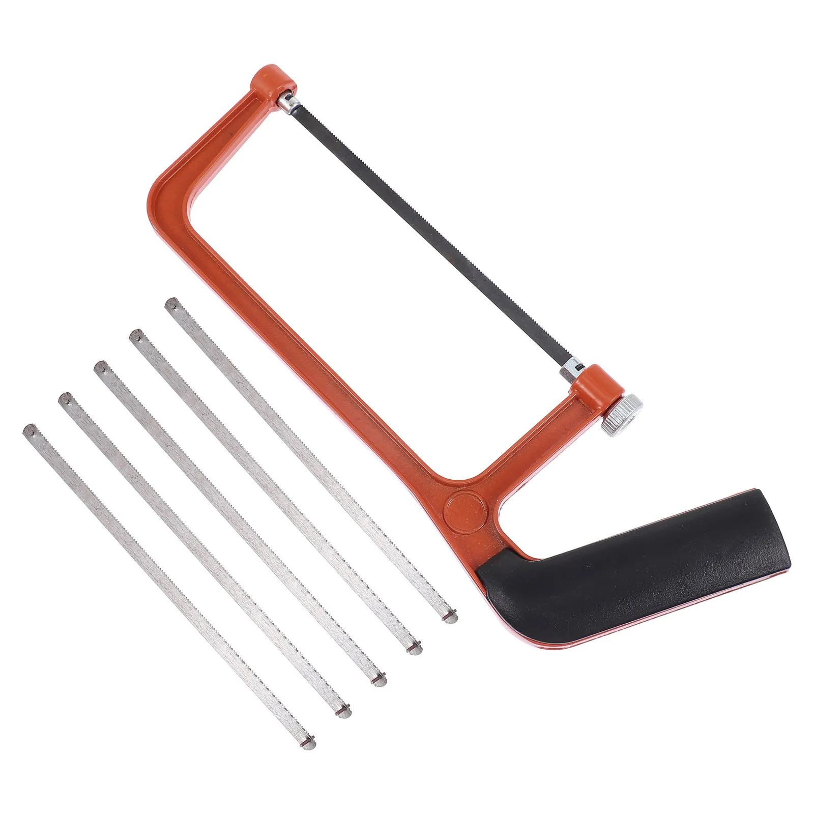 

1Set Mini Hacksaw for Kids DIY Woodworking Handsaw Non-Slip Handle Ergonomic Design Fast Cutting Replaceable Blades Garden