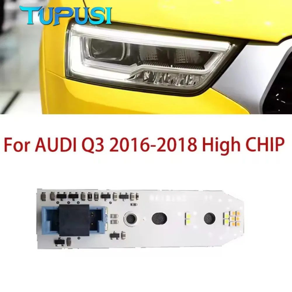 

White DRL LED board For Audi Q3 2016-2018 1001.007.0600 LED Headlight Daytime Running Light Module 8U0 941 475 E 8U0941475E