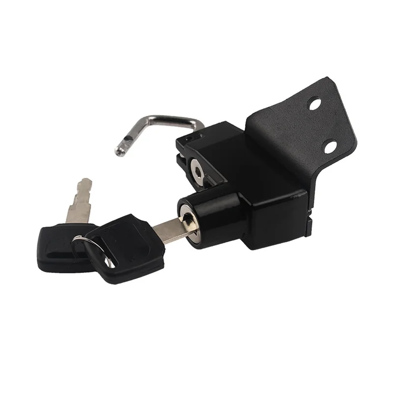 AEF3-دراجة نارية مضادة للسرقة قفل خوذة أمان مقاوم للصدأ مع مفتاحين لـ Multistrada V4 V4S Sport 2021 2022 #2