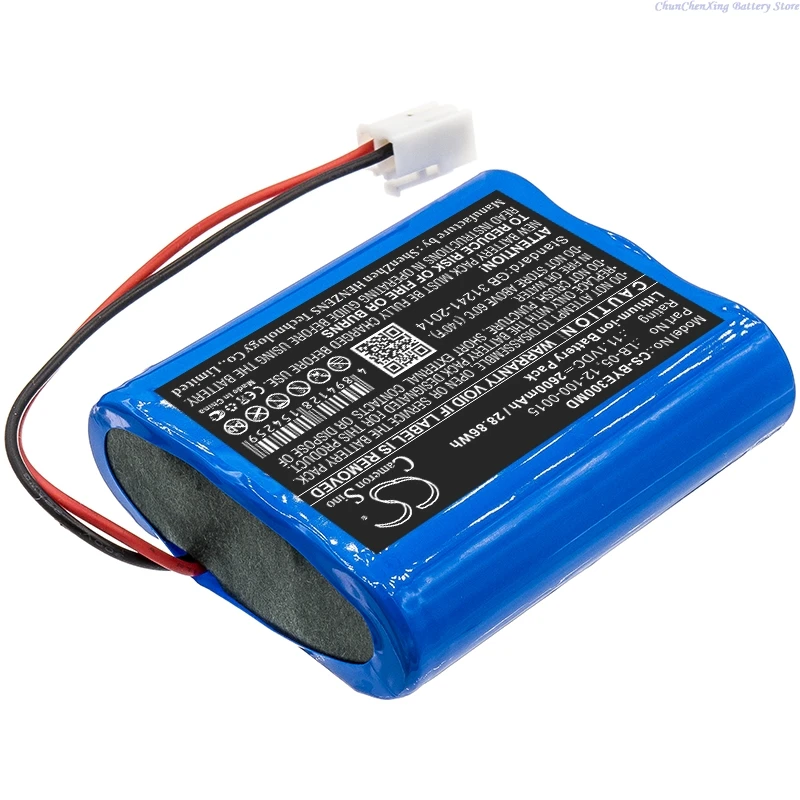 

11.1V 2600mAh/3400mAh Medical Battery LB-05 12-100-0015 for BIOLIGHT BLT-E30, For Bollywood E30 ECG +TOOL