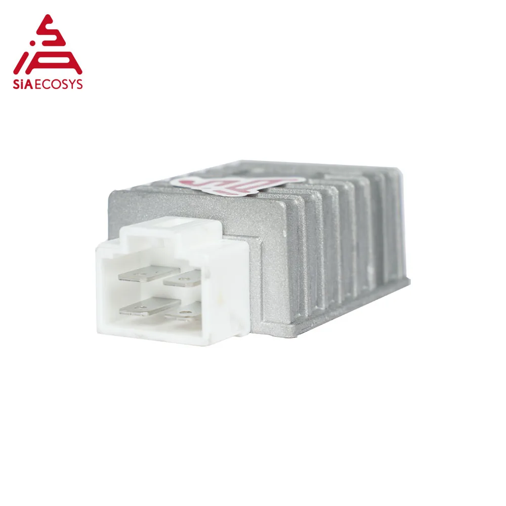 SiAECOSYS 96V to 12V 6A DC-DC Converter Power Transformer for Electric Motorcycle Scooter Universal EV Parts Waterproof