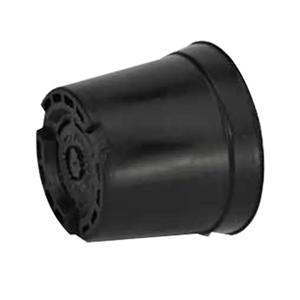 

10PCS Reusable Black Plastic Flower Pots In 8 Sizes B80 B100 B115 B120-1 B120-2 B130 B140 B150 For Soil Drainage And Aeration