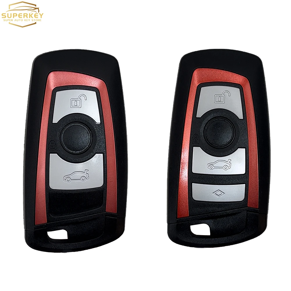 SUPERKEY obudowa pilota z kluczykiem samochodowym Fob do BMW F serii 3 5 7 serii 2009 - 2016 E90 E92 E93 X5 F10 F20 F30 F40 YGOHUF5662