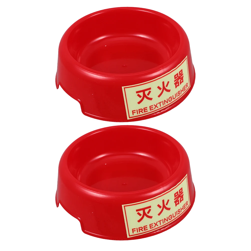 

Fire Extinguisher Base Holder Wall Mount Bracket for Vehicle Car Plastic Glow in Dark Storage Safety