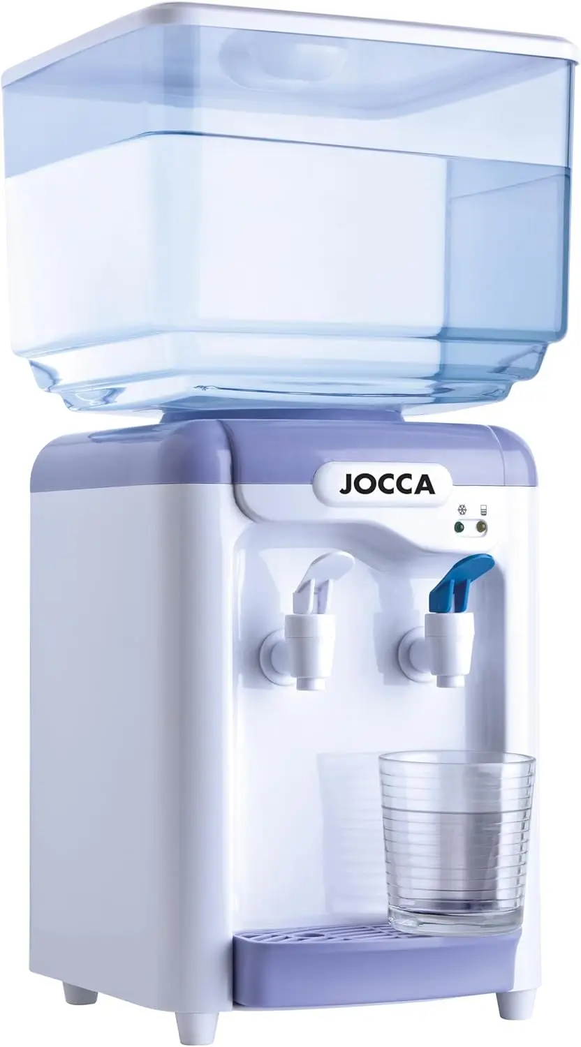 JOCCA - Water Dispenser with 7-Liter-Tank and Zapfhähnen Drink Dispenser 24,5 x 23 x 34 cm Cold and warm Water