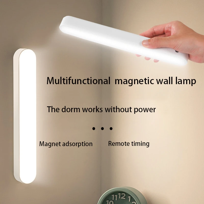 Led Cabinet Lights Remote Control Wireless Wall light Usb Rechargeable Night Light Student Dormitory Wardrobe Lamp 26/40/45CM