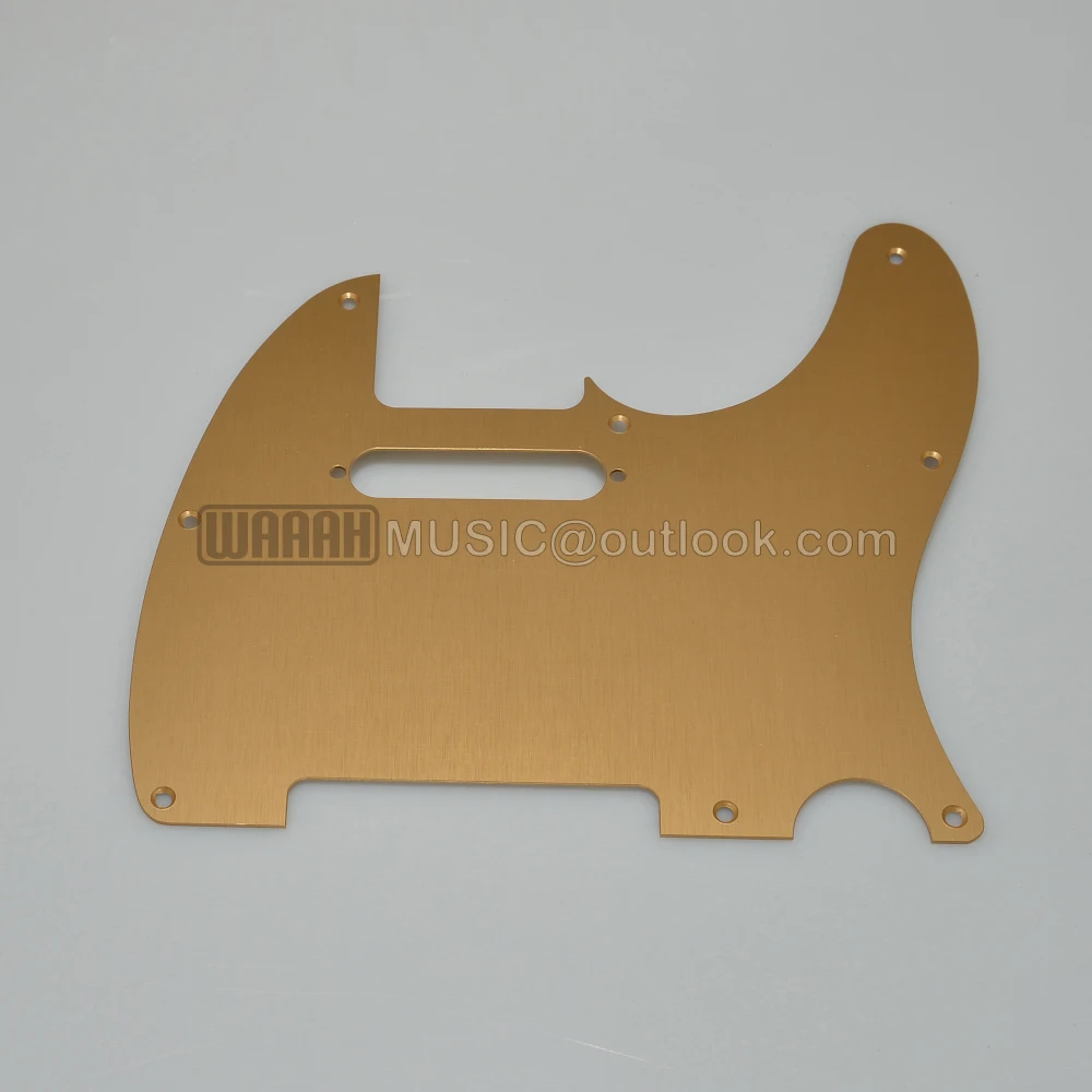 Electric Guitar TLcaster Pickguard 8 Holes Aluminum Alloy for TLcaster Guitar