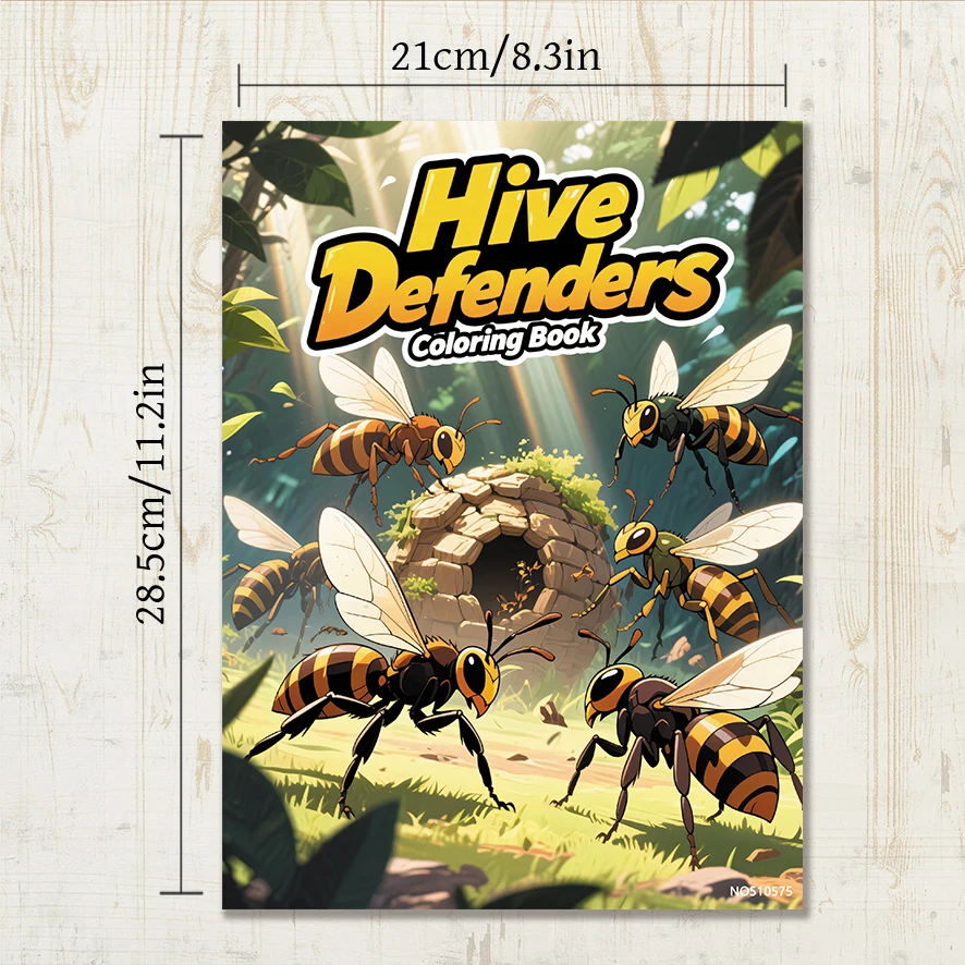 Adult Coloring Book - 8.3x 11.2 Inch 22 Page Coloring Book - Helps Reduce Stress and Ease Emotions