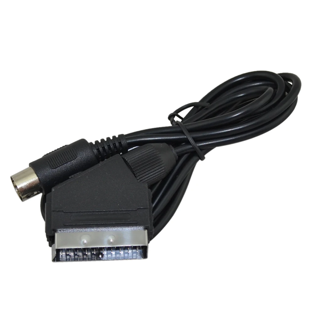 

10 шт. Scart AV кабель для SEGA Genesis для Mega Drive MD 1 для NEO GEO C-Pin PAL штепсельная вилка европейского стандарта