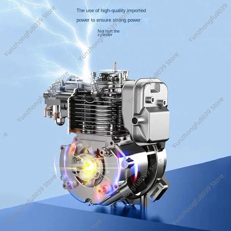 GX35 140cc 4-Stroke Engine Petrol Lawn Mower Brush Cutter Engine High Torque for Outdoor Power Equipment