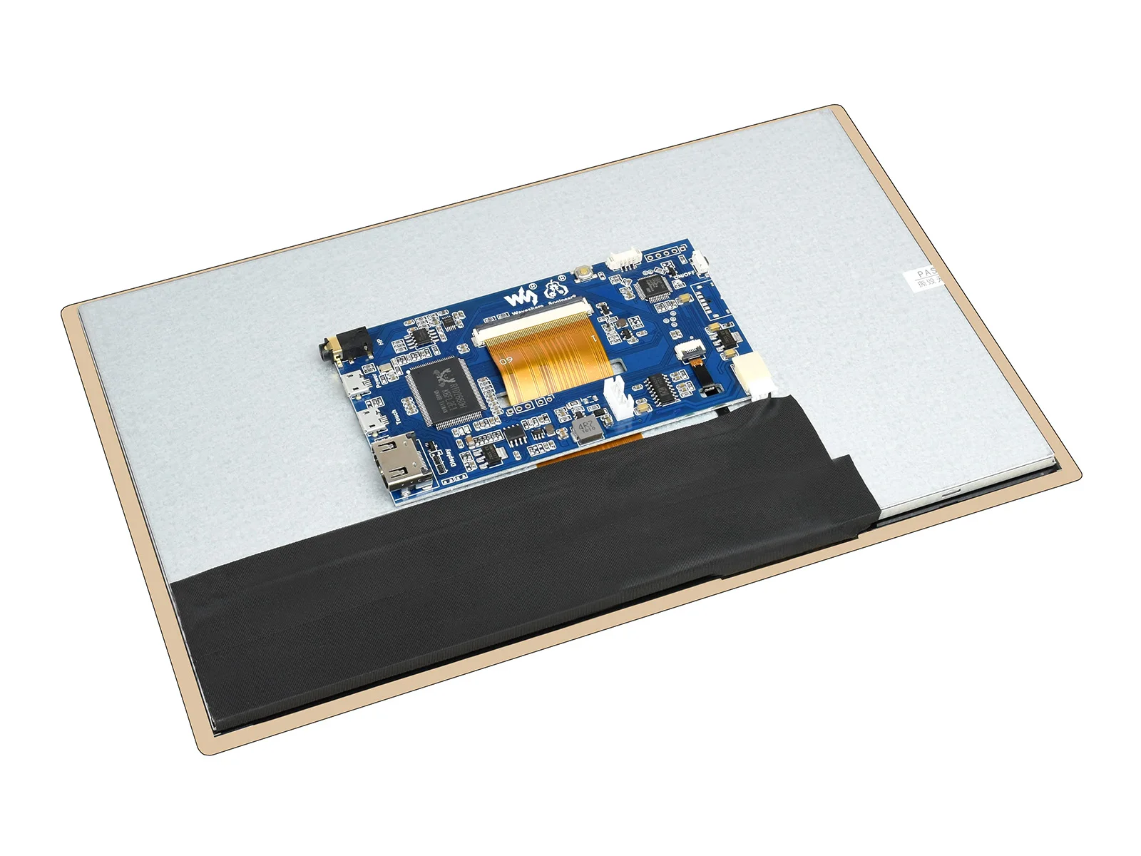 شاشة Waveshare مقاس 10.1 بوصة QLED Dot، لمسة سعوية، 1280*720، لوحة زجاجية مقواة G+G، دعم أنظمة مختلفة #5